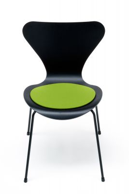 Sitzauflage - Filzauflage Fritz Hansen 3107 Siebener Stuhl Maigrün Hey Sign